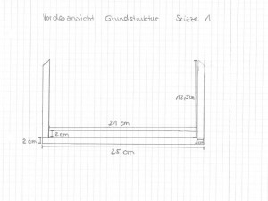 Vogelhaus selbst bauen vorderansicht